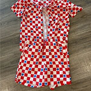 Boys Patriotic Print Set